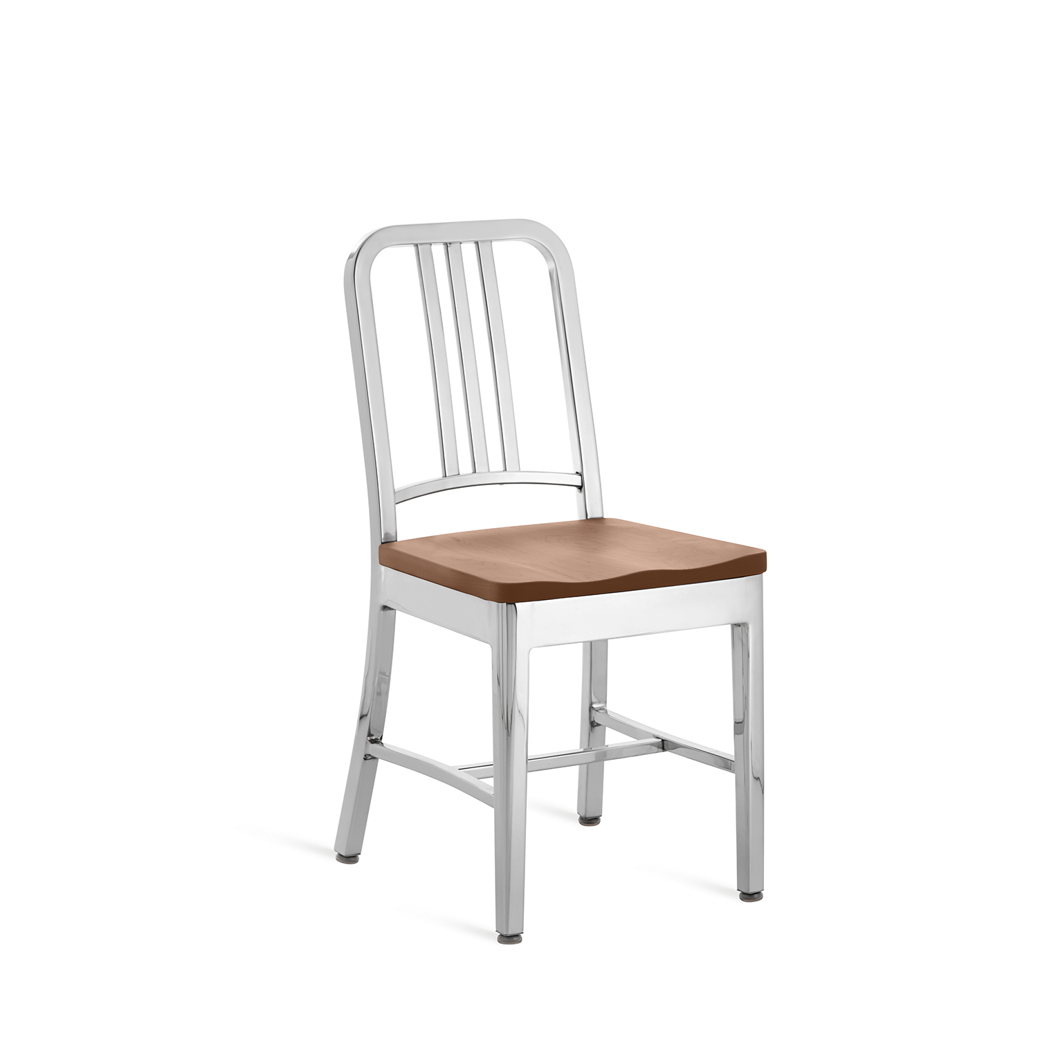 1104 Navy Collection with Wood Seat